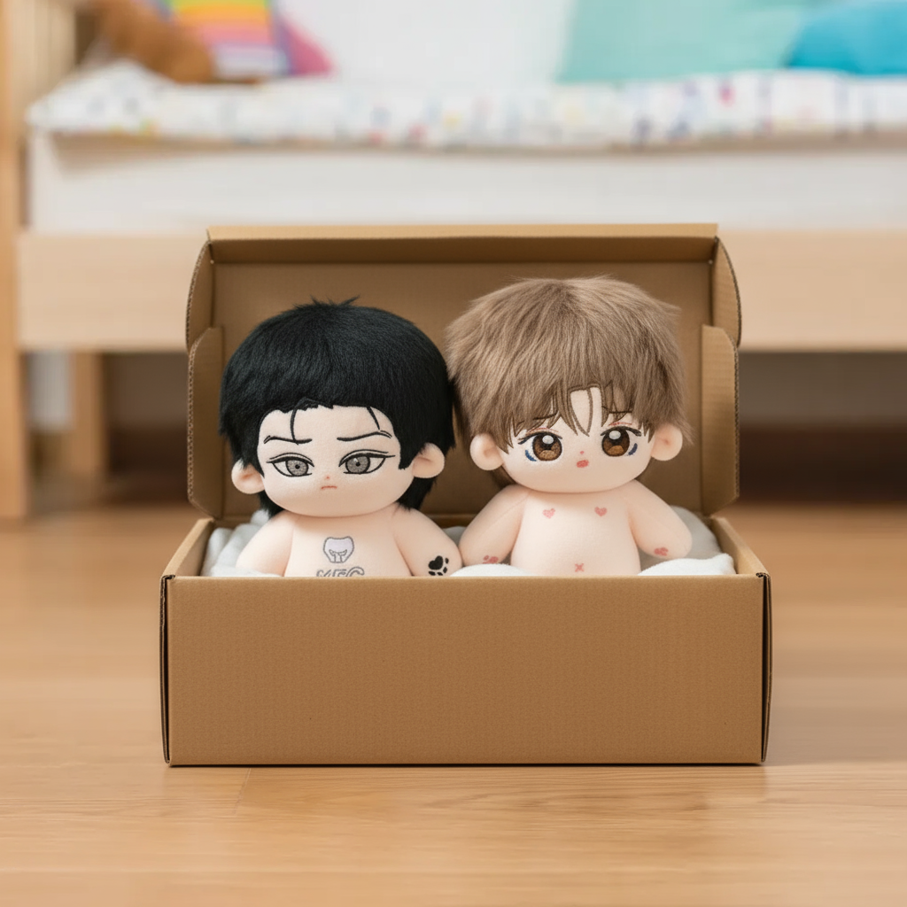 Jinx Manhwa Kim Dan & Joo Jaekyung Dress Up Cotton Doll
