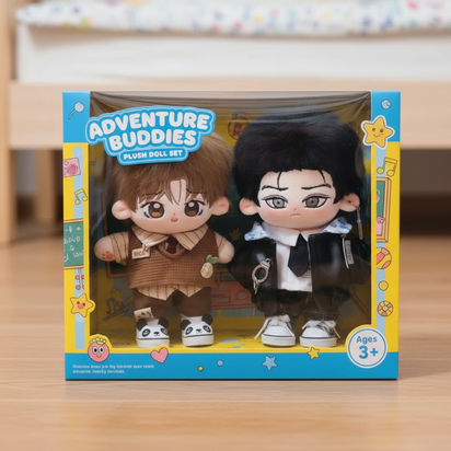 Jinx Manhwa Kim Dan & Joo Jaekyung Dress Up Cotton Doll